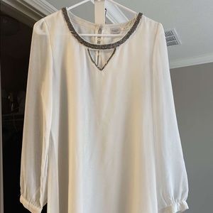 White Godess Charming Charlie’s Dress